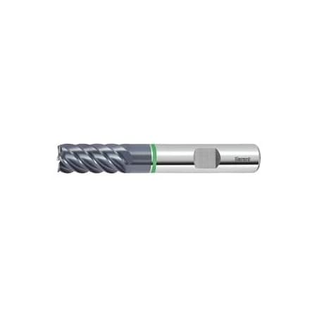 Garant Solid Carbide End Mill, TiAlN Coated, 10 mm 203480 10